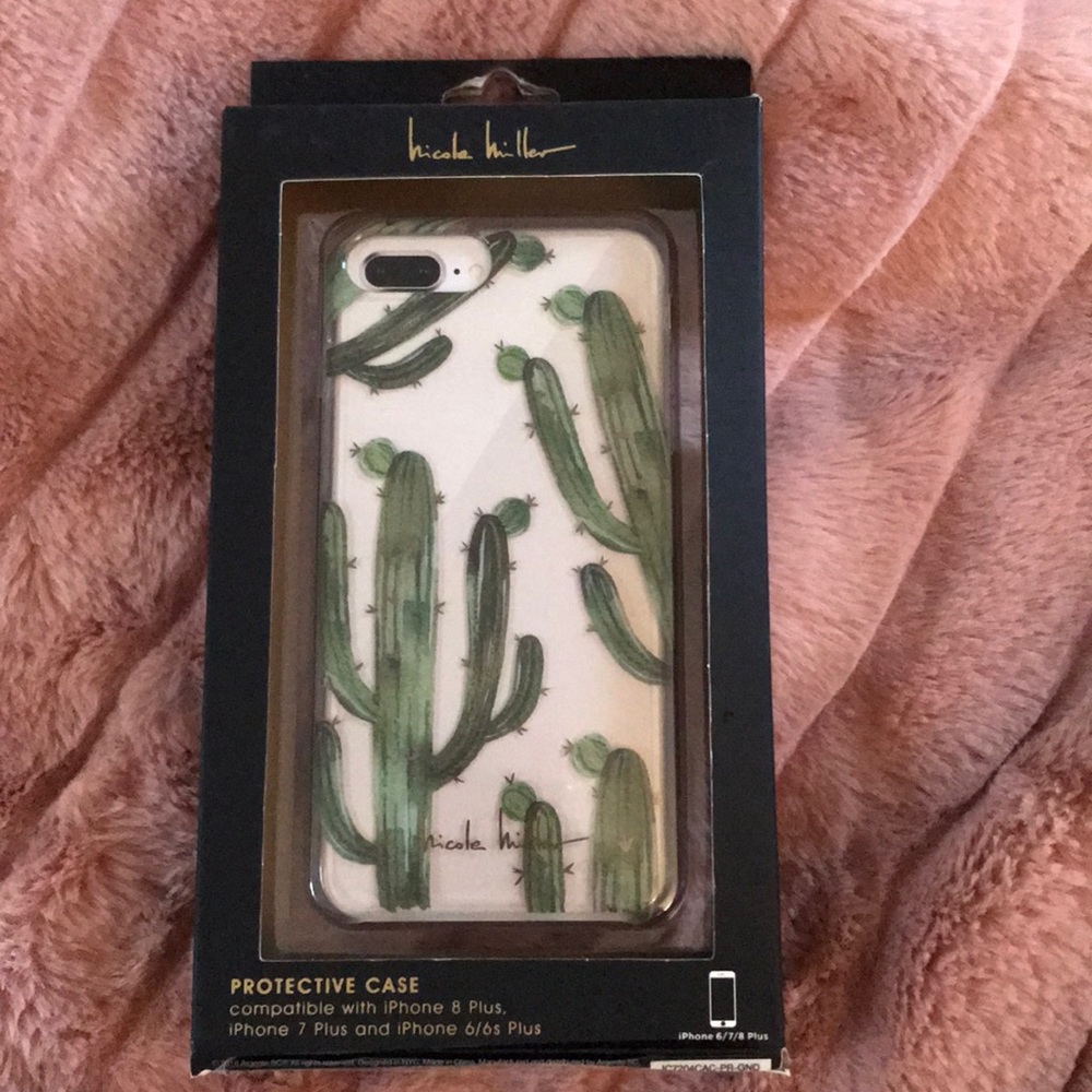 Brand new Nicole Miller iPhone 7/8plus case